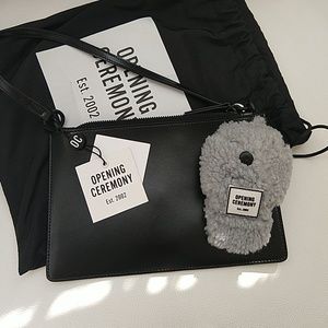 Opening ceremony nev zip clutch with coin purse